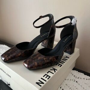 Anne Klein Tortoise heels
